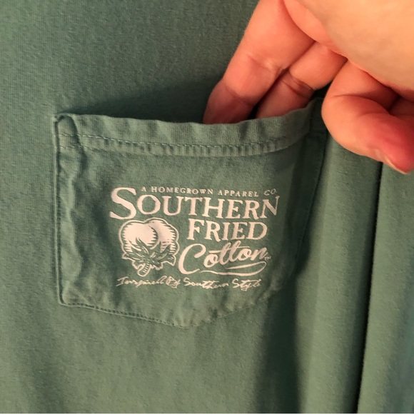 Southern Fried Cotton long sleeve tee. Size medium. - Picture 2 of 7